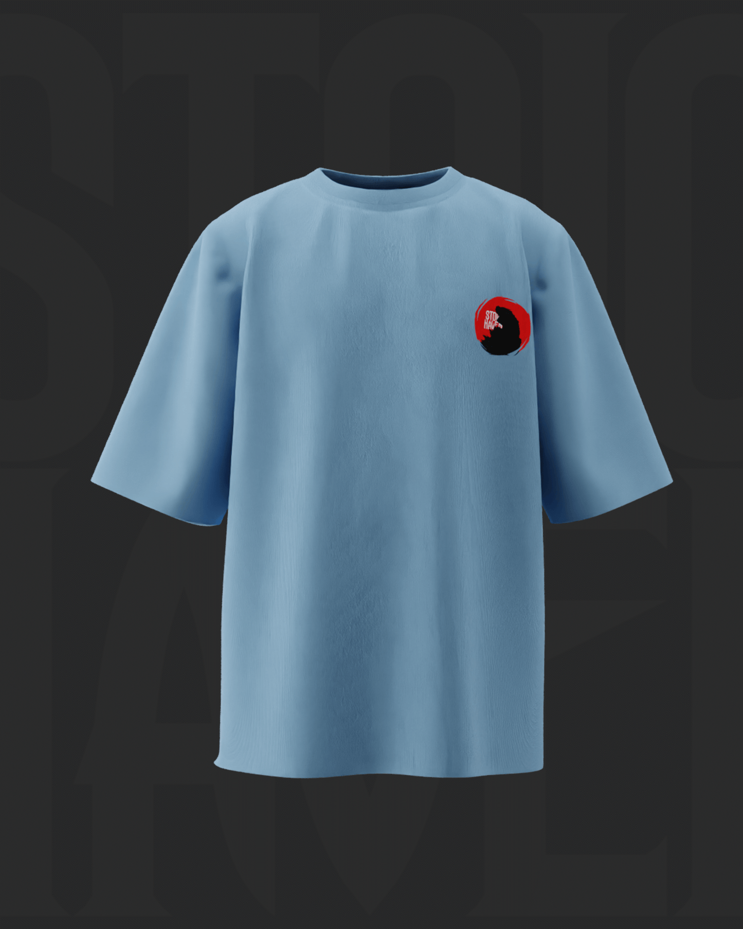 Streetwear-Inspired Godzilla Premium Oversized GTR Car T-shirt