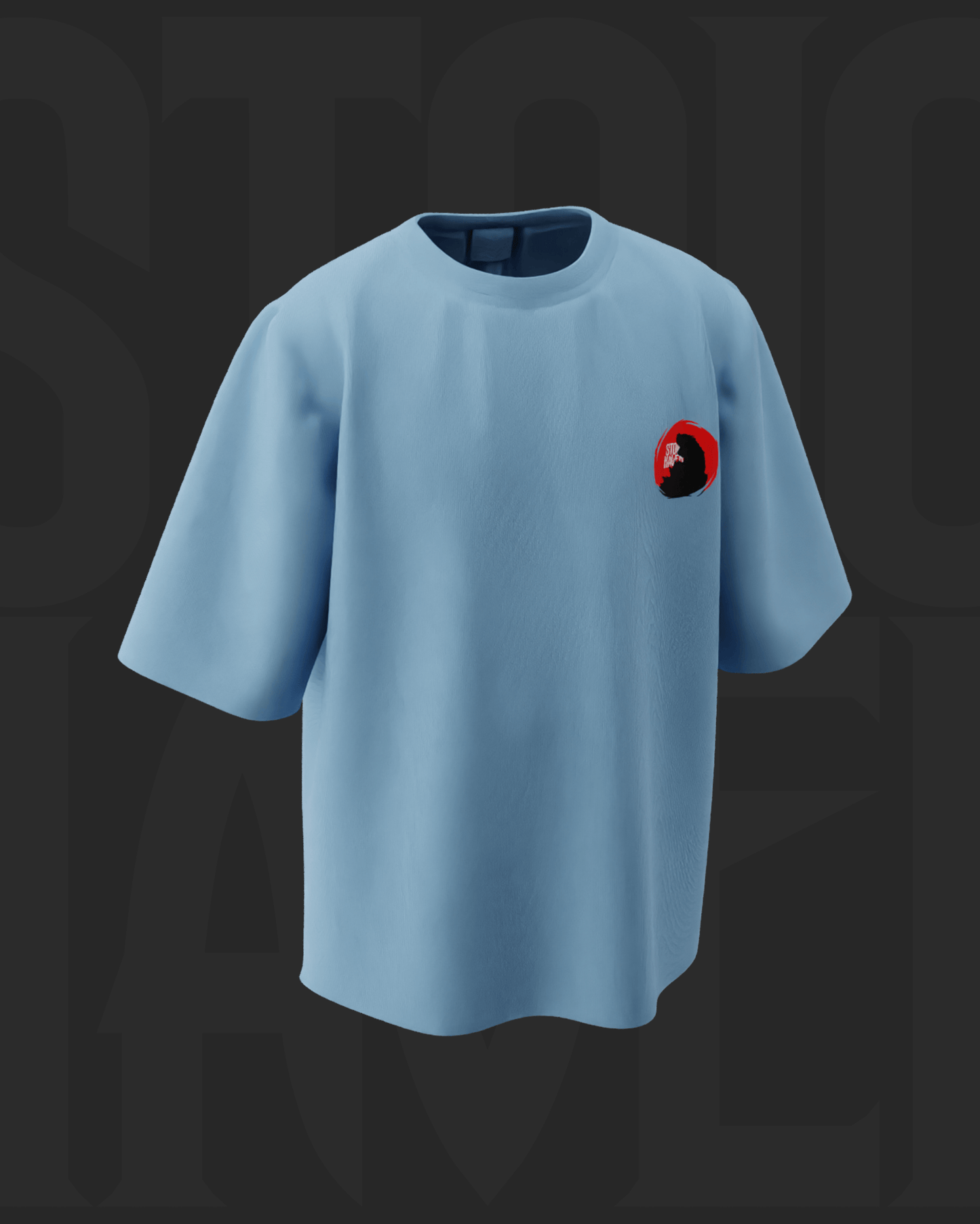 Streetwear-Inspired Godzilla Premium Oversized GTR Car T-shirt