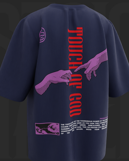 Touch Of God Premium Oversized Tshirt