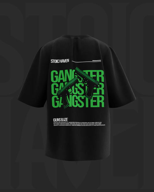 Streetwear-Inspired Gangster Guns Premium Oversized T-shirt Stoic Haven