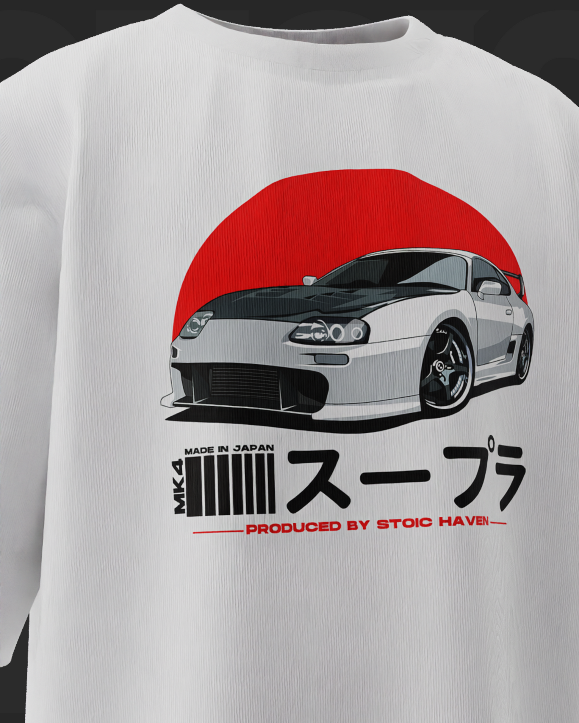 JDM Supra Style Oversized Shirt for Car lovers