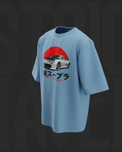 JDM Supra Style Oversized Shirt for Car lovers