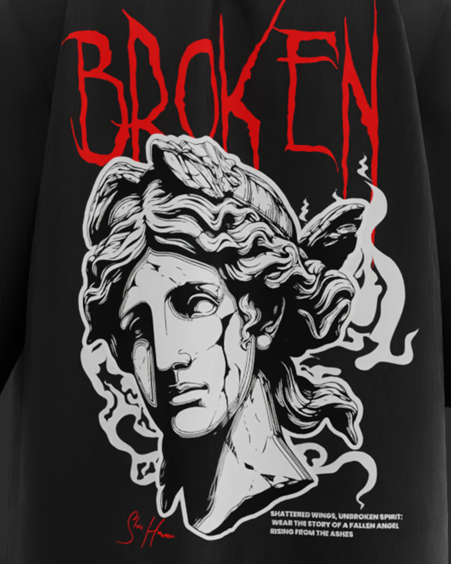 Broken Premium Oversized T-shirt