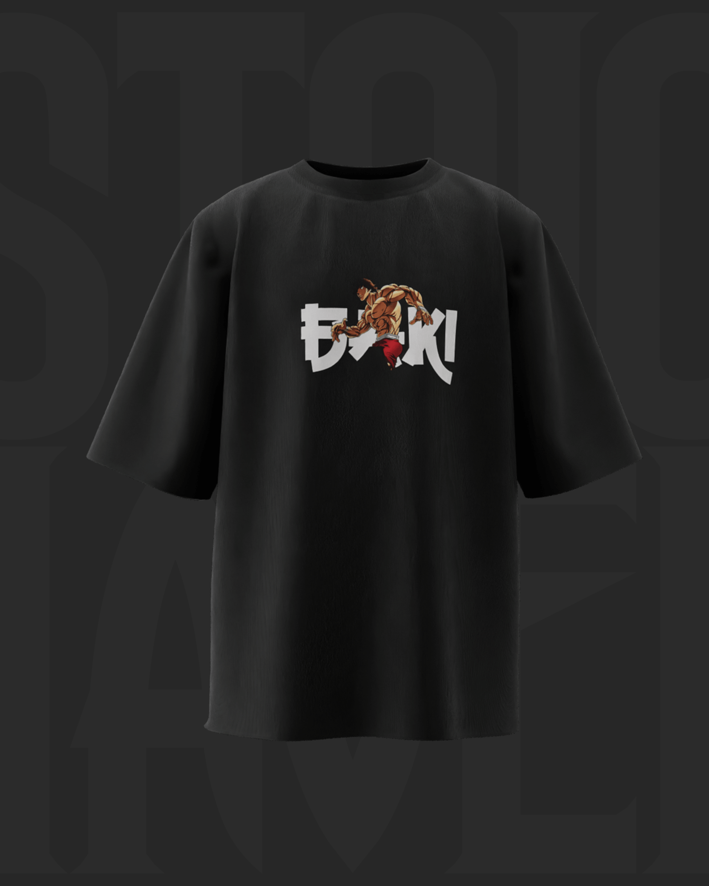 Baki Anime T-shirt India, Exclusive Baki Collection, Martial Arts Fashion, Anime Enthusiast Apparel, Limited Edition Baki T-shirts, Indian Anime Fans' Choice, Baki Hanma Merchandise, Anime-inspired Clothing, Iconic Baki Characters, Premium Quality Anime Wear.