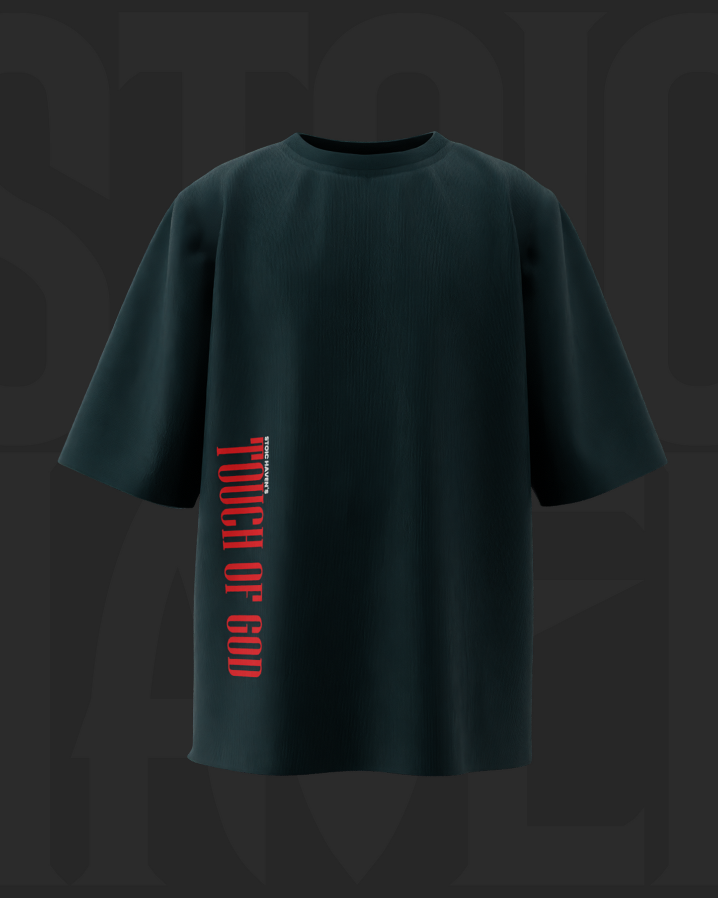 Touch Of God Premium Oversized Tshirt