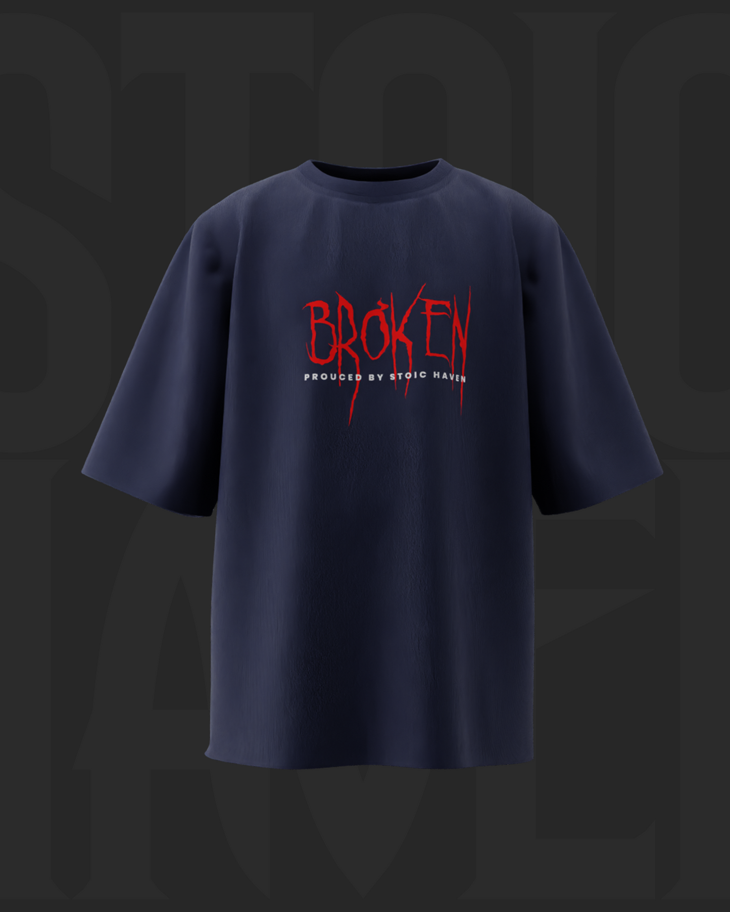 Broken Premium Oversized T-shirt