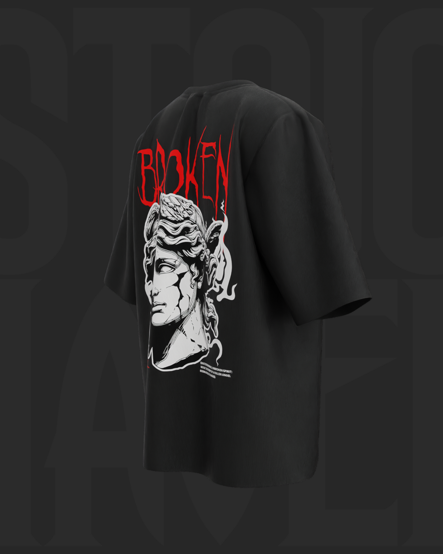 Broken Premium Oversized T-shirt