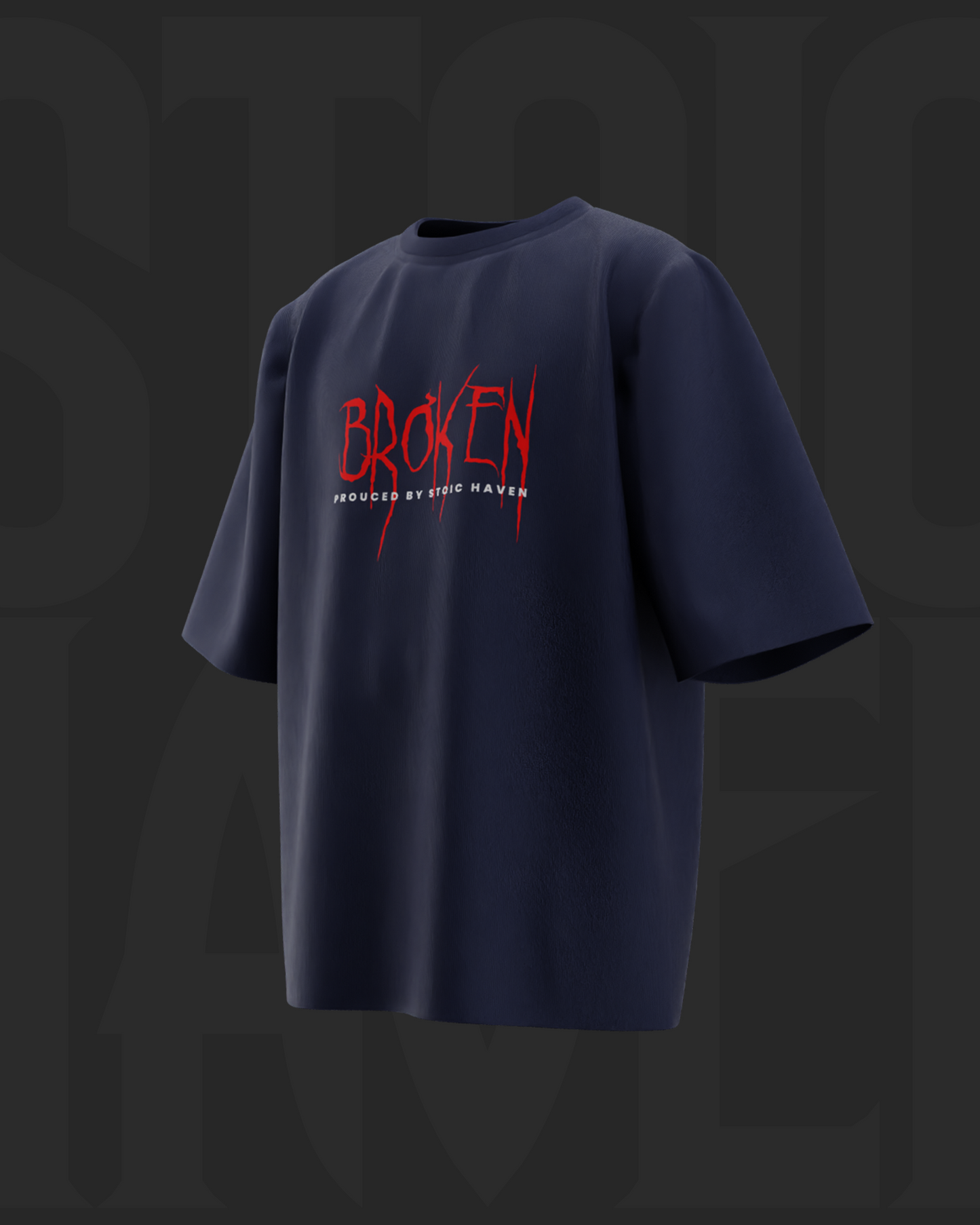 Broken Premium Oversized T-shirt